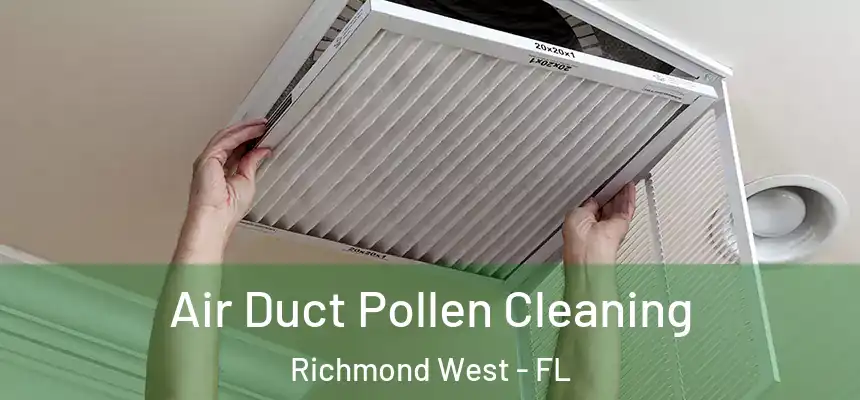 Air Duct Pollen Cleaning Richmond West - FL