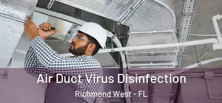 Air Duct Virus Disinfection Richmond West - FL